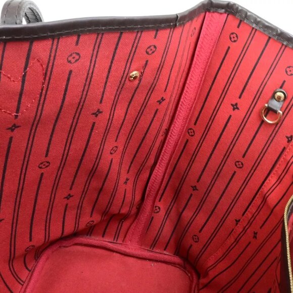 LOUIS VUITTON Neverfull MM Shoulder Bag Damier Ebene Leather BN N51105 23FA323 - Picture 3 of 14